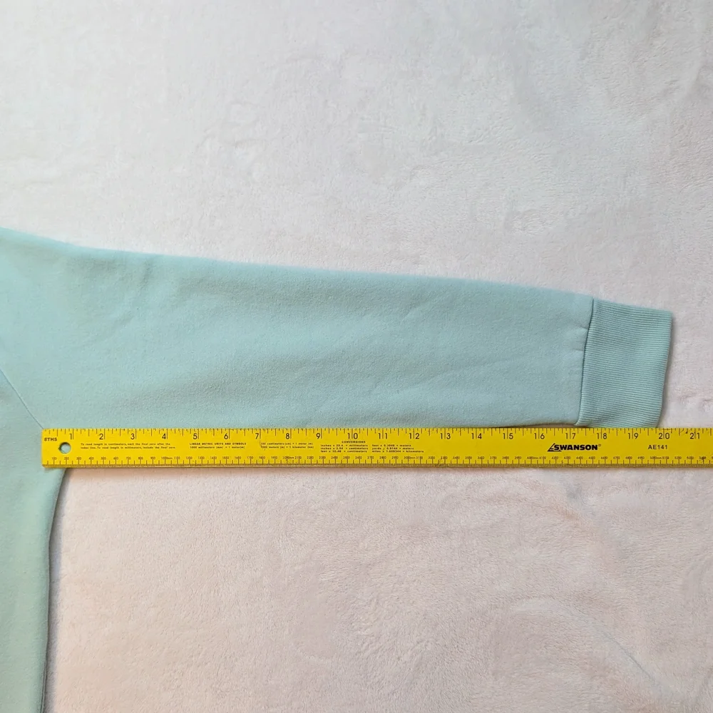 Old Navy Unisex Soft Blue Hoodie - Picture 7 of 11
